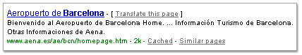 Translation link example