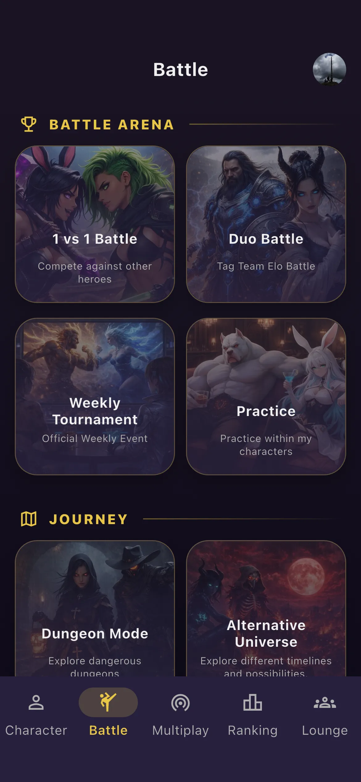 The Taleborn app gives players different ways to explore AI-based adventures.