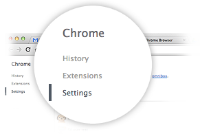 Voorkeuren voor Google Chrome