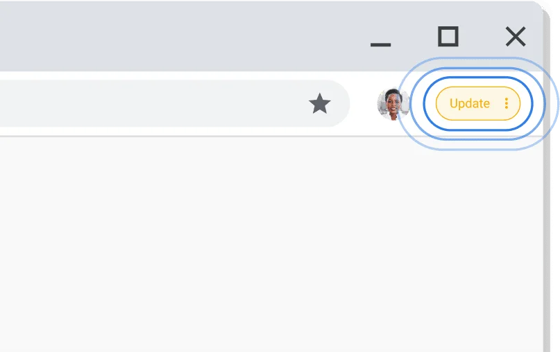 Ausstehende Updates installieren Benachrichtigung in Chrome über verfügbare Updates