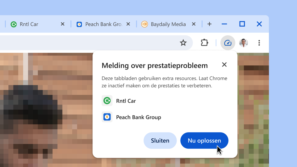 Verbeter je browserprestaties met één klik
