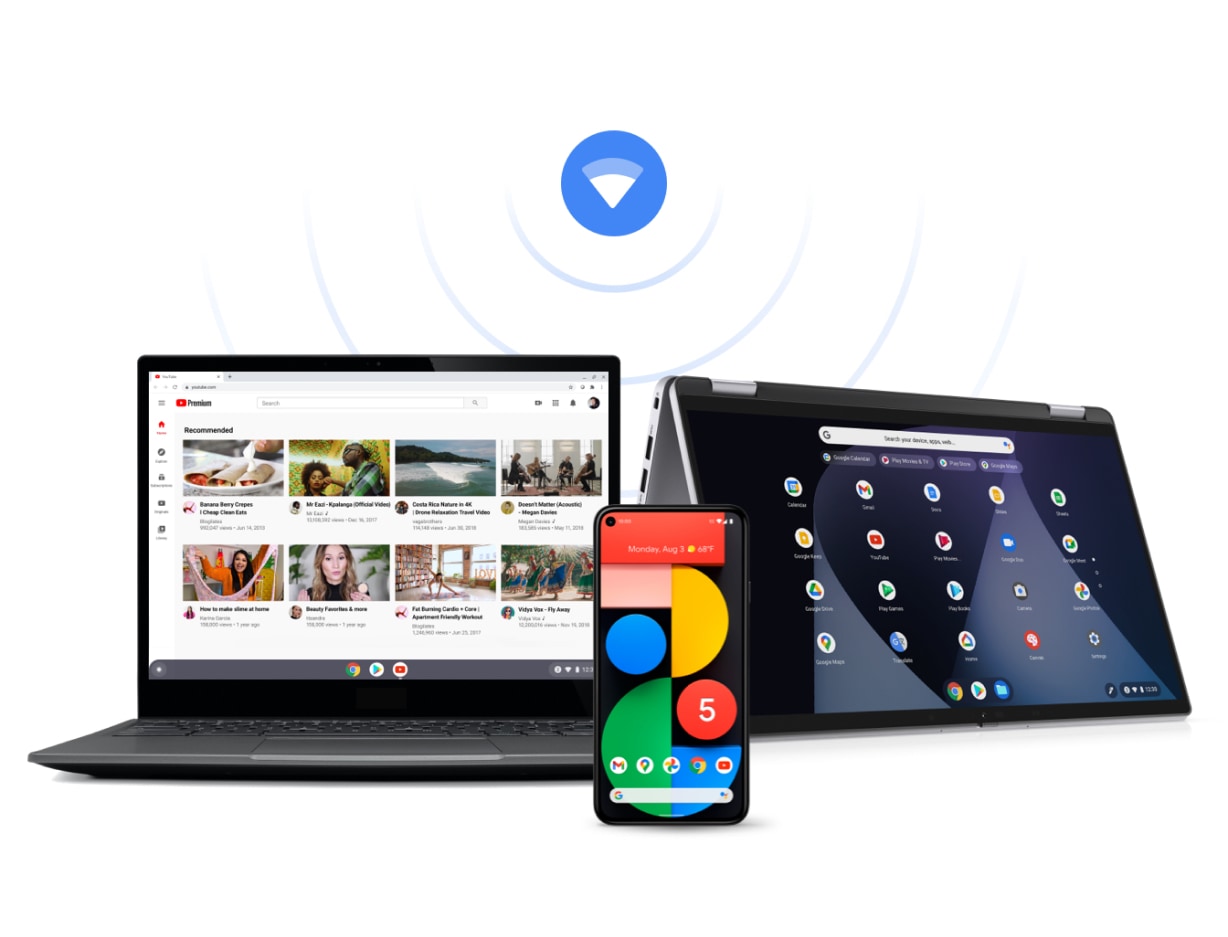 Sneller online met Wifi-synchronisatie