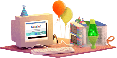 Google's 17e verjaardag